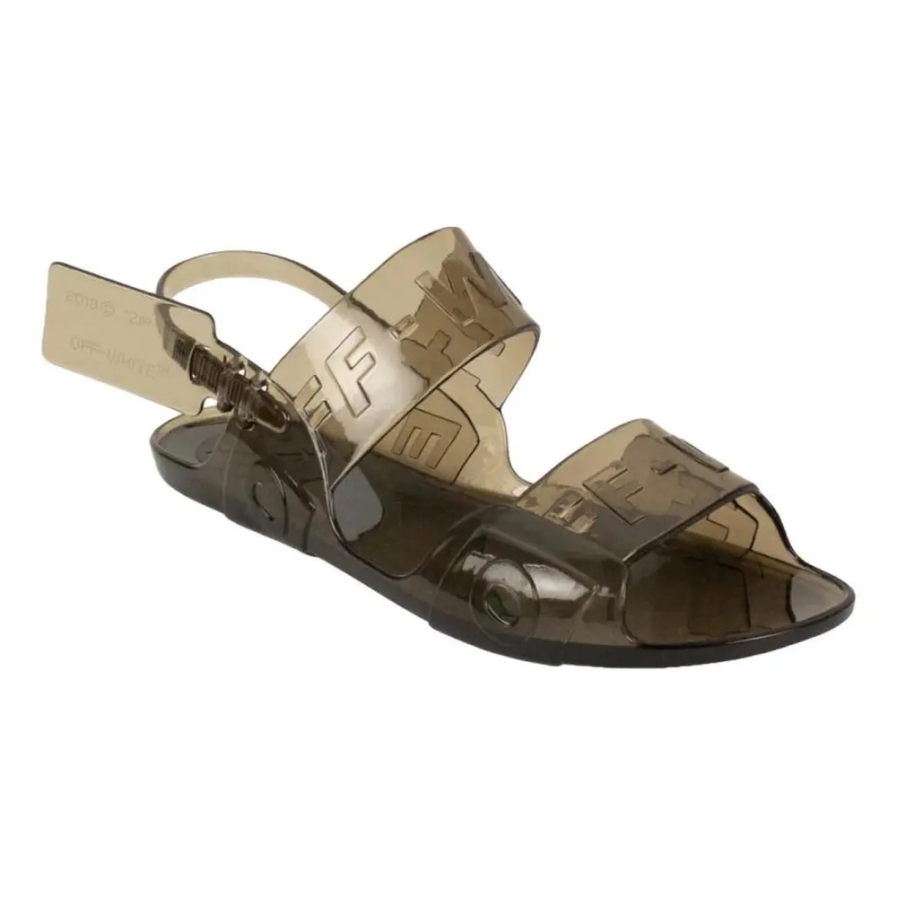 Zip tie sandals